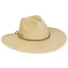 Women's Beige, Paperbraid Safari, Brim 4" | Sun N Sand | HH3272 B