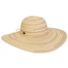 Women's Beige, Paper/Poly Braid Floppy, Brim 5" | Sun N Sand | HH3363 B