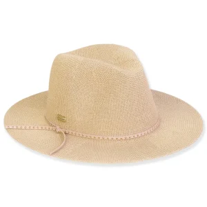 Women's Beige, Polyester Safari, Brim 2.75" | Sun N Sand | HH3336 A