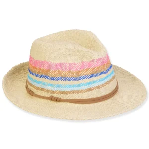 Women's Beige, Toyo Fedora, Brim 2.5" | Sun N Sand | HH3358 B