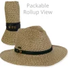 Women's Black, Paperbraid Safari, Brim 2.5" | Sun N Sand | HH3330 B