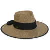 Women's Black, Paperbraid Safari, Brim 4" | Sun N Sand | HH3251 B