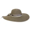 Women's Black, Paperbraid Floppy, 5" | Sun N Sand | HH3181 B