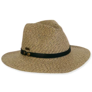 Women's Black, Paperbraid Safari, Brim 2.5" | Sun N Sand | HH3330 B