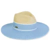 Women's Blue, Paperbraid Safari, Brim 3.5" | Sun N Sand | HH3394 B