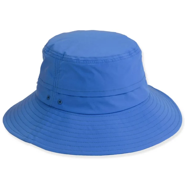 Women's Blue, Polyester Boonie, Brim 3" | Sun N Sand | HH3343 D