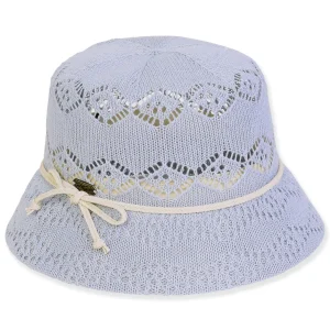 Women's Blue, Polyester Bucket, Brim 2" | Sun N Sand | HH3331 B