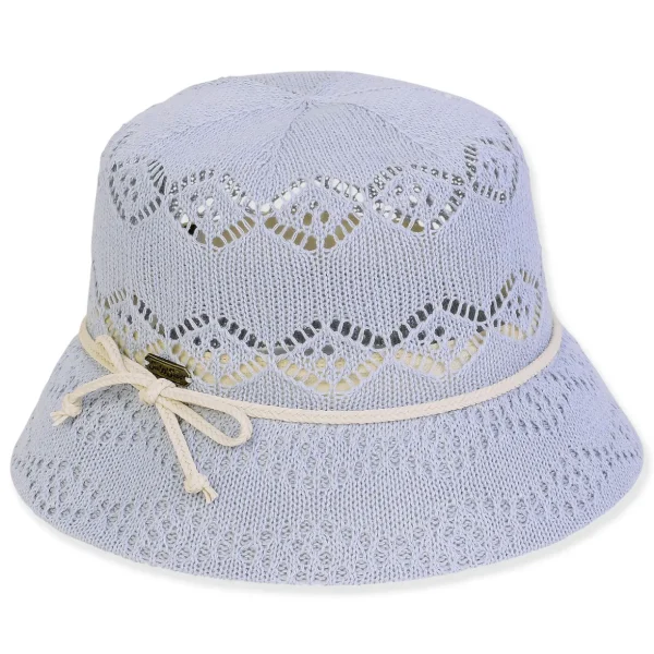 Women's Blue, Polyester Bucket, Brim 2" | Sun N Sand | HH3331 B