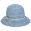 Women's Blue, Polyester Bucket, Brim 2.5" | Sun N Sand | HH3332 B