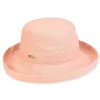 Women's Coral, Linen Up Brim, Brim 2.5"+1" Up Turn | Sun N Sand | HH3411 C