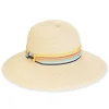 Women's Ecru, Paperbraid Bucket, Brim 4" | Sun N Sand | HH3220 B