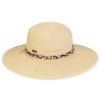 Women's Ecru, Paperbraid Floppy, Brim 4" | Sun N Sand | HH3208 B