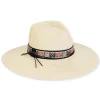 Women's Ecru, Paperbraid Safari, Brim 4" | Sun N Sand | HH3308 A