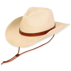 Women's Ecru, Toyo Western, Brim 3.5" | Sun N Sand | HH3301