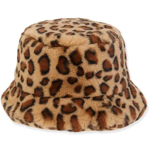 Women's Fashion Fabrics Animal Print Bucket | AD1470