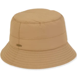 Women's Fashion Fabrics Puffer Bucket | AD1518