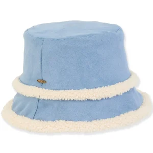 Women's Fashion Fabrics Plush Lining Bucket | AD1491