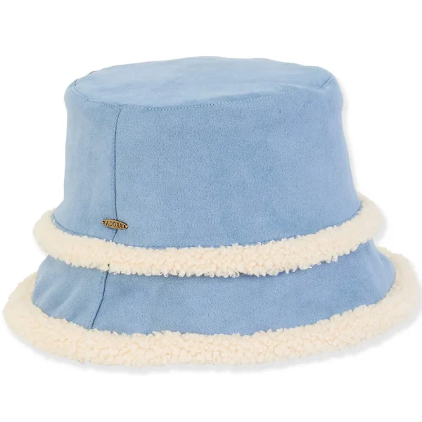 Women's Fashion Fabrics Plush Lining Bucket | AD1491