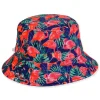 Women's Flamingo, Poly Cotton Bucket, Brim 2.5" | Sun N Sand | HH3349