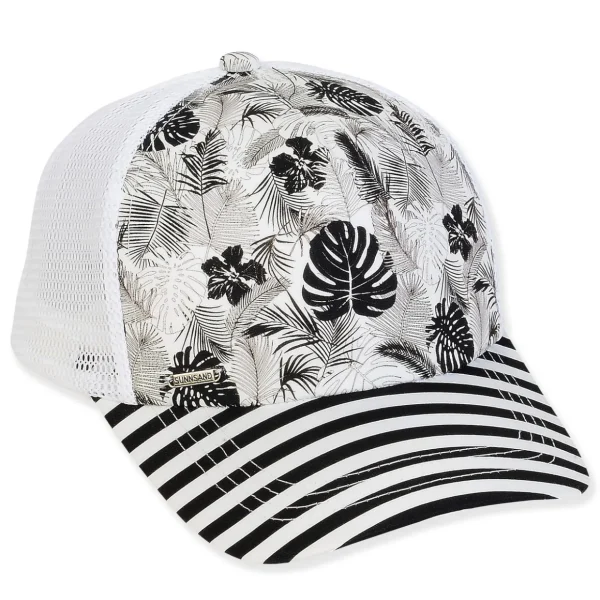 Women's Frawn, Poly Trucker Cap, Brim 3" | Sun N Sand | HH3418