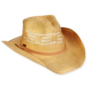 Women's Gold, Toyo Western, Brim 3.5" | Sun N Sand | HH3300 B