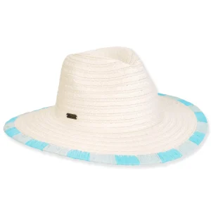 Women's Ivory, Paper Straw Safari, Brim 3" | Sun N Sand | HH3395 A