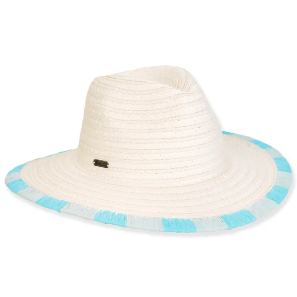 Women's Ivory, Paper Straw Safari, Brim 3" | Sun N Sand | HH3395 A