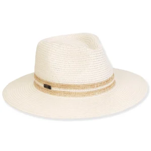 Women's Ivory, Paperbraid Safari, Brim 3" | Sun N Sand | HH3263 A