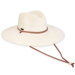 Women's Ivory, Paperbraid Safari, Brim 4" | Sun N Sand | HH3245 A