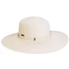 Women's Ivory, Paperbraid Floppy, Brim 4" | Sun N Sand | HH3197 A