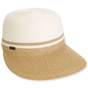Women's Ivory, Paperbraid Cap, Brim 3.5" | Sun N Sand | HH3401 A
