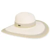 Women's Ivory, Paperbraid Floppy, Brim 5" | Sun N Sand | HH3190 A