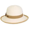 Women's Ivory, Paperbraid Bucket Up Turn, Brim 3"-.75" Up Turn | Sun N Sand | HH3231 A