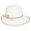 Women's Ivory, Paperbraid Tapered, Brim 3.5"-2" | Sun N Sand | HH3233 A