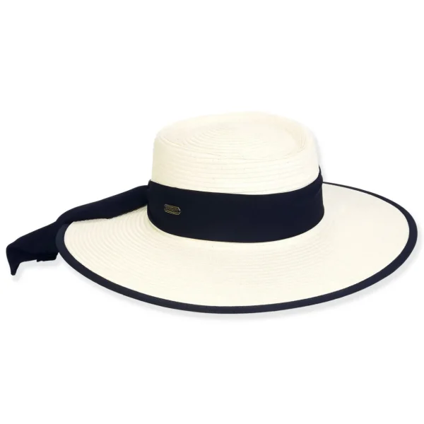 Women's Ivory, Paperbraid Gambler, Brim 4" | Sun N Sand | HH3214 A