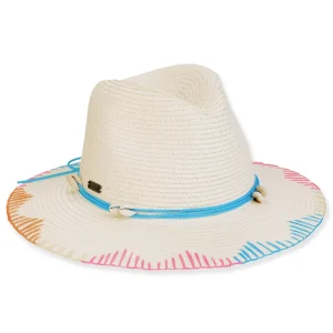 Women's Ivory, Paperbraid Safari, Brim 2.75" | Caribbean Joe | HCJ440