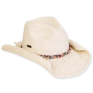 Women's Ivory, Paperbraid Western, Brim 3.5" | Sun N Sand | HH3286 A