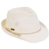 Women's Ivory, Polyester Fedora, Brim 2" | Sun N Sand | HH3341 A