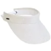 Women's Ivory, Polyester Visor, Brim 3.5" | Sun N Sand | HH3404 A