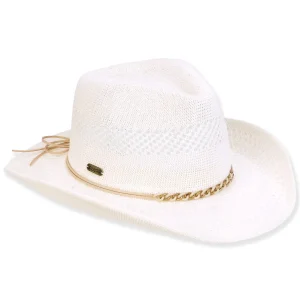 Women's Ivory, Polyester Western, Brim 3" | Sun N Sand | HH3304 A