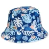 Women's Leaves, Poly Cotton Bucket, Brim 2.5" | Sun N Sand | HH3353