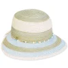 Women's Light Blue, Paperbraid/Poly Braid Backless, Brim 3" | Sun N Sand | HH3240 B