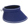 Women's Navy Blue, 87% Chinlon/13% Spandex Visor, Brim 4.75" | Sun N Sand | HH3156 D