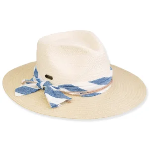 Women's Neutral, Paper Straw Safari, Brim 3.5" | Sun N Sand | HH3408