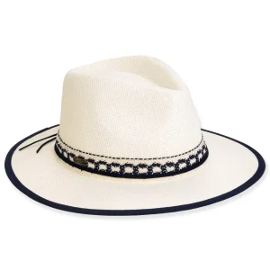 Women's Neutral, Paper Straw Safari, Brim 2.75" | Sun N Sand | HH3374