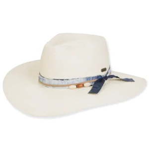 Women's Neutral, Paper Straw Safari, Brim 3.5" | Sun N Sand | HH3409
