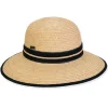 Women's Neutral, Raffia Backless, Brim 3.5" | Sun N Sand | HH3386