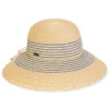 Women's Neutral, Raffia /Polyester Bucket, Brim 4" | Sun N Sand | HH3379