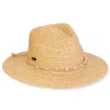 Women's Neutral, Raffia Safari, Brim 3.25" | Sun N Sand | HH3383