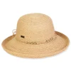 Women's Neutral, Raffia Upbrim, Brim 3"+1" Up Turn | Sun N Sand | HH3388